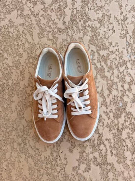 Ralph Lauren Shoes - Lauren Ralph Lauren Angeline Suede Sneakers